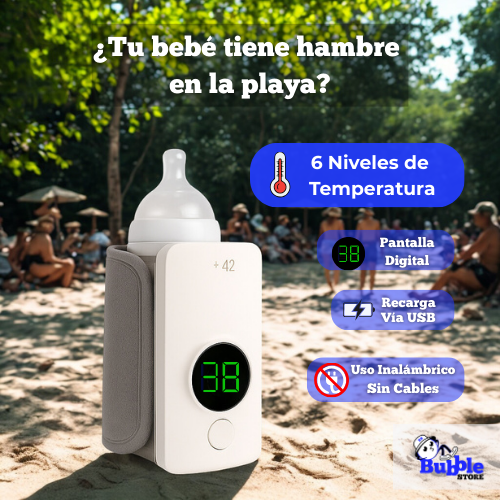 Calentador de Mamadera Portátil Inalámbrico